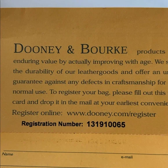 Dooney & Bourke Florentine large leather satchel Oyster color - Picture 6 of 17